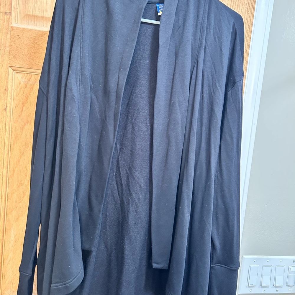 Old Navy Black Open-Front Cardigan